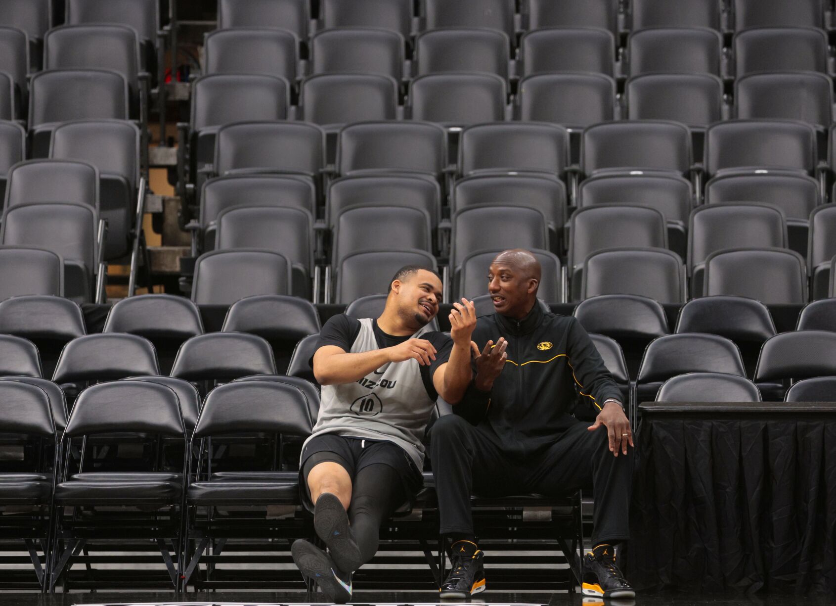 Mizzou practices before Braggin' Rights game